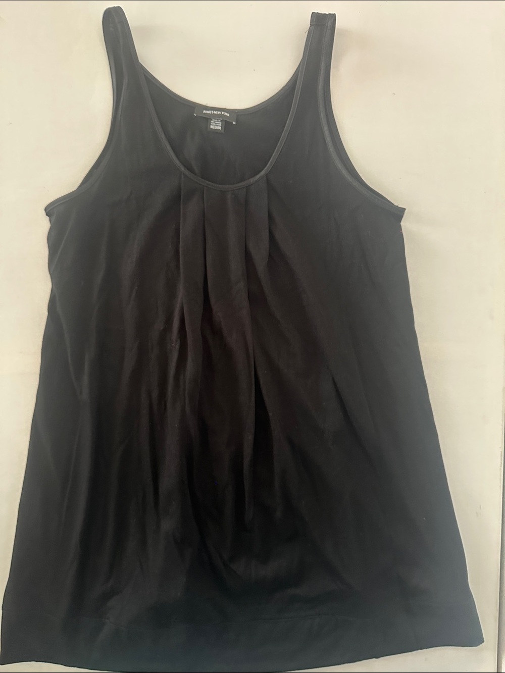 Black Sleeveless Pleated mini dress